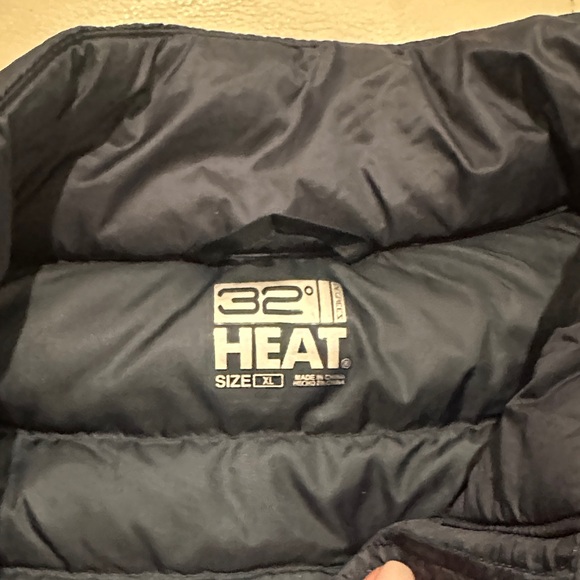 32 Degrees Women's Dark Blue Puffer Jacket - Picture 2 of 4